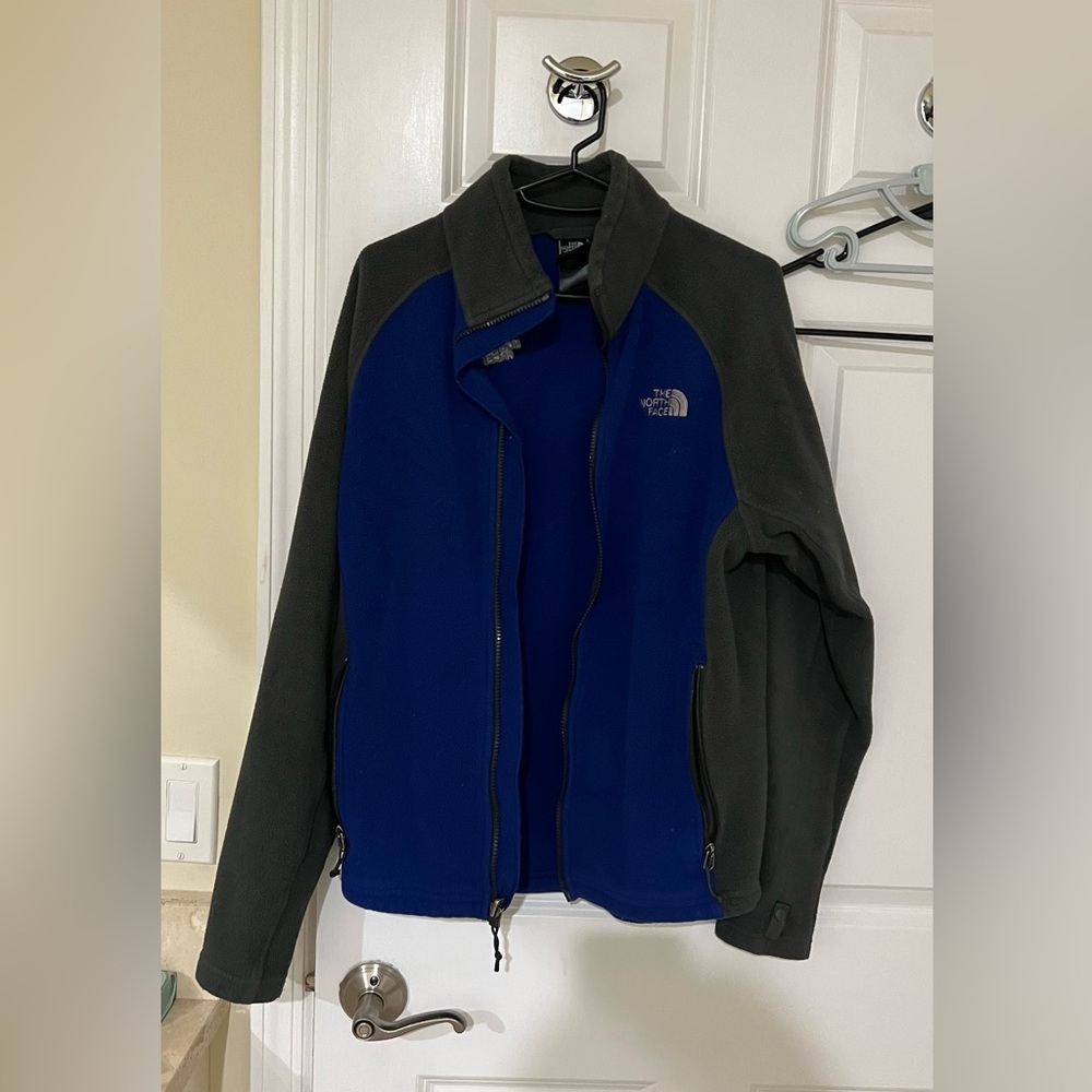 The North Face Men's Performance Jacket in Blue and Black